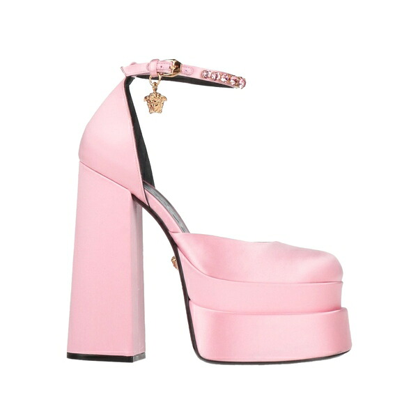 【貨物輸送無料】 ヴェルサーチ レディース パンプス シューズ Pumps Pink