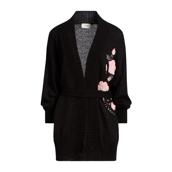【貨物輸送無料】 ヴィコロ レディース ジレー アウター Cardigans Black