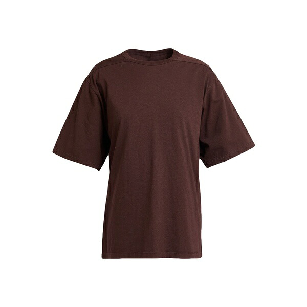 【貨物輸送無料】 リックオウエンス レディース プルオーバー トップス T-shirts Brown