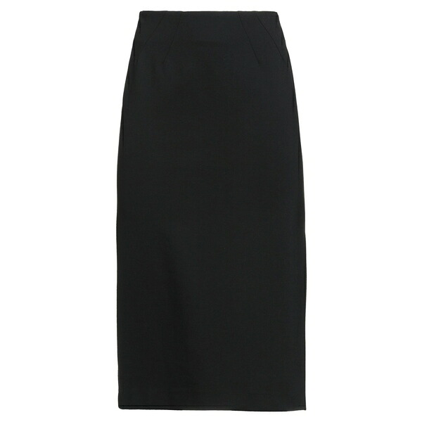 【貨物輸送無料】 文字記号 レディース スコート ボトムス Midi skirts Black