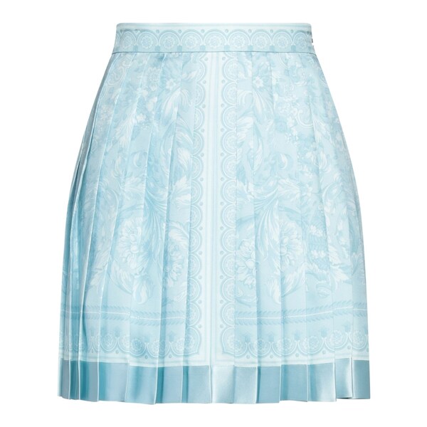 【貨物輸送無料】 ヴェルサーチ レディース スコート ボトムス Mini skirts Azure