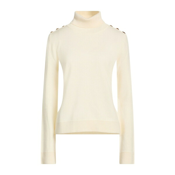 【貨物輸送無料】 ヴェルサーチ レディース 編み物\u0026スウェーター アウター Turtlenecks White