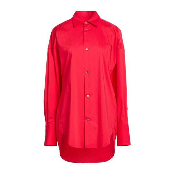 【貨物輸送無料】 うす暗い運動場 レディース プルオーバー トップス Shirts Red