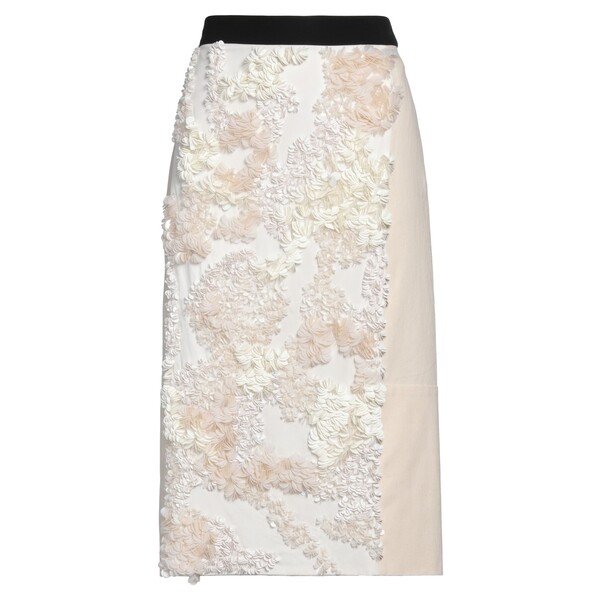 【貨物輸送無料】 プランシー レディース スコート ボトムス Midi skirts White