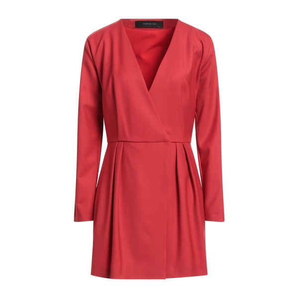 【貨物輸送無料】 フェデリカ・トシ レディース 衣装 トップス Mini dresses Red