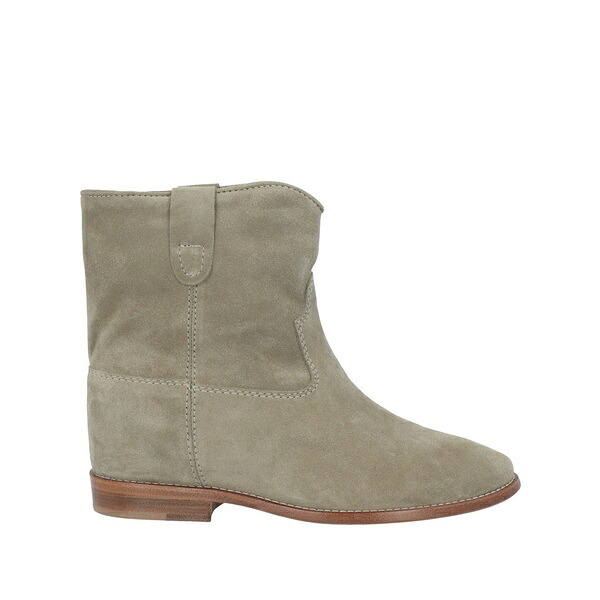 【貨物輸送無料】 イザ呼びりん マラン レディース ブーツ シューズ Ankle boots Green
