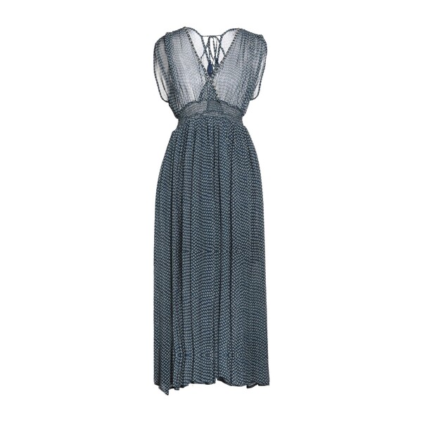 【貨物輸送無料】 メゾンホテル レディース 衣装 トップス Midi dresses Blue