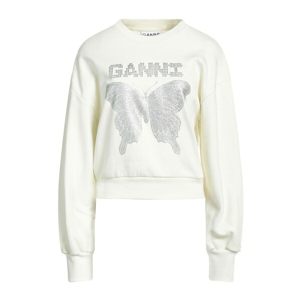 【貨物輸送無料】 ガニー レディース パーカー・スウェットシャツ アウター Sweatshirts White