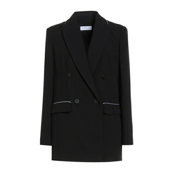 【送料無料】 キャラクター レディース ジャケット&ブルゾン アウター Blazers Black|asty