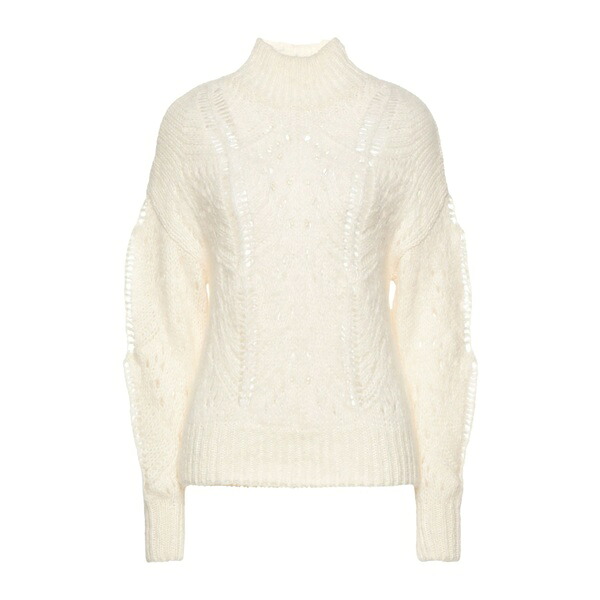 【貨物輸送無料】 ネネット レディース 編み物\u0026スウェーター アウター Turtlenecks White