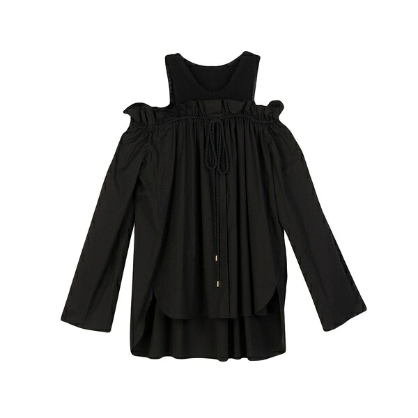 【貨物輸送無料】 アルベルタ フェレッティ レディース プルオーバー トップス Shirts Black
