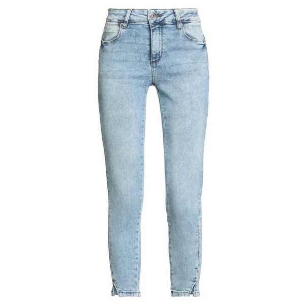 【送料無料】 フラコミーナ レディース デニムパンツ ボトムス Jeans Blue|asty
