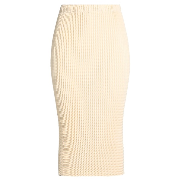 【貨物輸送無料】 イッセイミヤケ レディース スコート ボトムス Midi skirts White