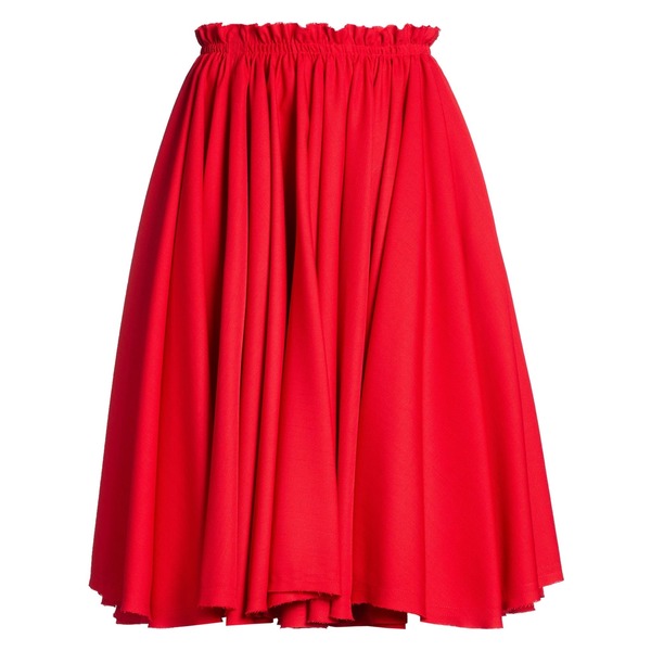 【貨物輸送無料】 意中の女 アレクサンドル マテュッシ レディース スコート ボトムス Midi skirts Red