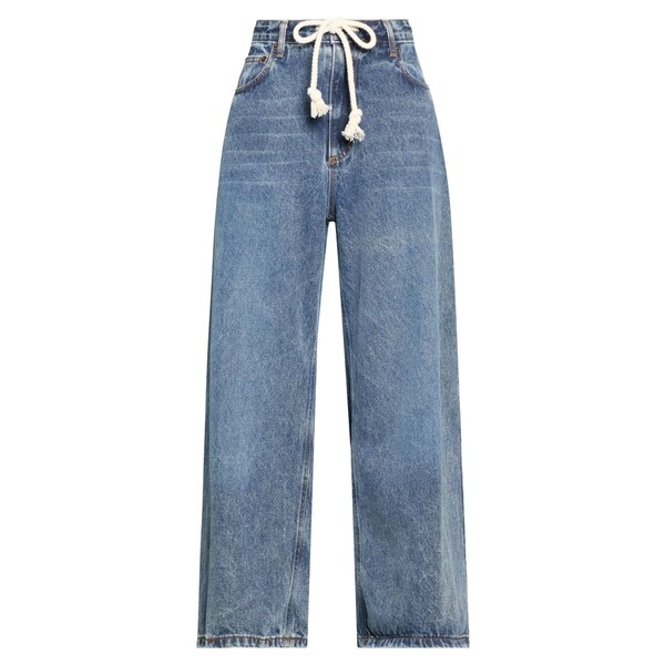 【貨物輸送無料】 向こう正面 表どおり 8 レディース ジーンズズボン下 ボトムス Jeans Blue