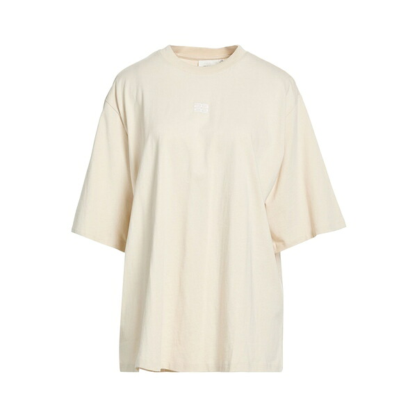 【送料無料】 ゲタス レディース Tシャツ トップス T-shirts Beige｜asty