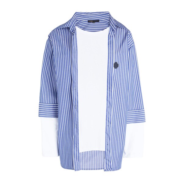 【貨物輸送無料】 マージュ レディース ティーシャツ トップス Tops Blue