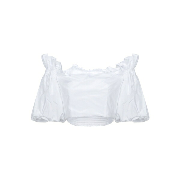 【貨物輸送無料】 フィロソフィーデロレンゾセラフィーニ レディース ティーシャツ トップス Tops White Tシャツ・カットソー-レディースファッション-トップス