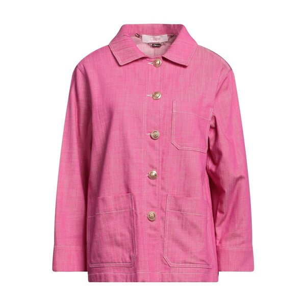 【貨物輸送無料】 クリップス レディース 上衣＆上衣 アウター Denim outerwear Pink
