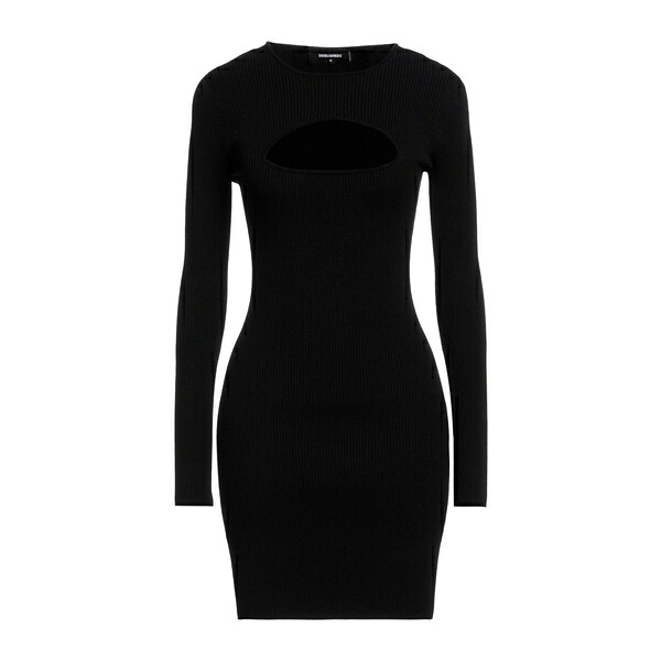 【貨物輸送無料】 ディースクエアード レディース 衣装 トップス Mini dresses Black