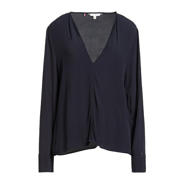 【貨物輸送無料】 トミー ヒルフィガー レディース ティーシャツ トップス Tops Blue