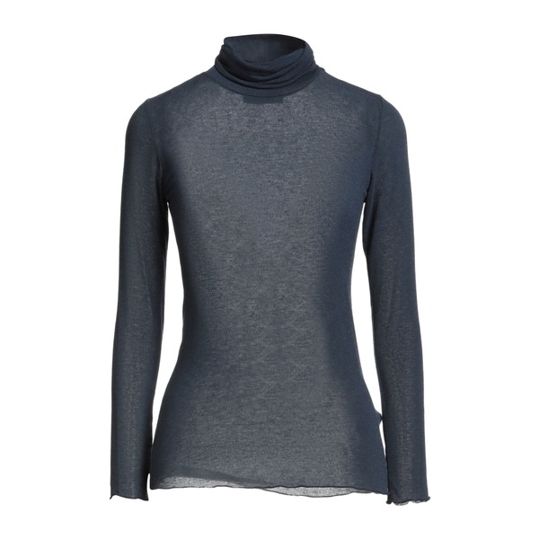 【貨物輸送無料】 アルファス テューディオ レディース 編み物\u0026スウェーター アウター Turtlenecks Blue