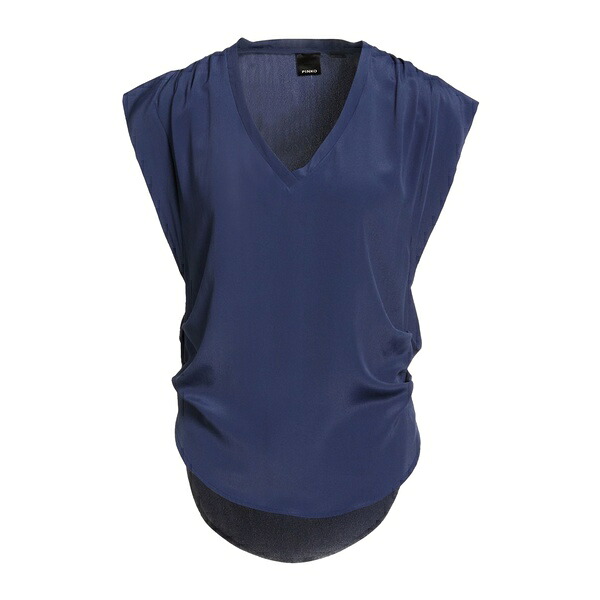 【貨物輸送無料】 ピンコ レディース プルオーバー トップス Tops Blue