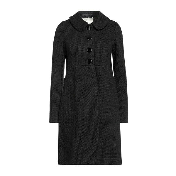 【送料無料】 エマアンドガイア レディース ジャケット&ブルゾン アウター Coats Black|asty