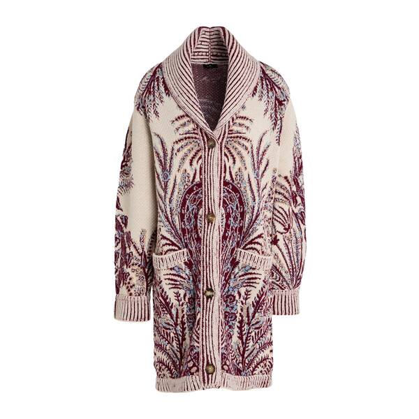 【貨物輸送無料】 エトロ レディース ジレー アウター Cardigans Beige