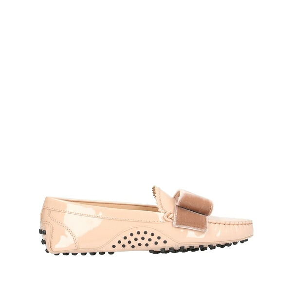 【貨物輸送無料】 トッズ レディース スリッポン・ローファー シューズ Loafers Pink