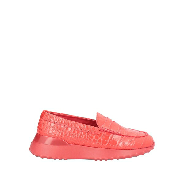 【送料無料】 トッズ レディース スリッポン・ローファー シューズ Loafers Orange｜asty 43,080円