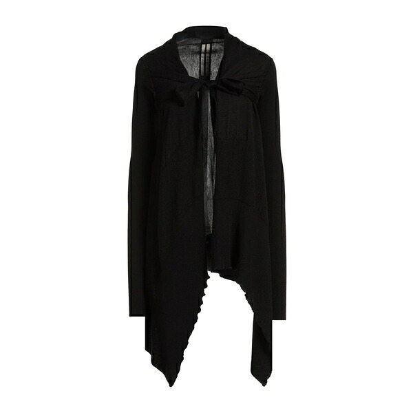 【貨物輸送無料】 リックオウエンス レディース 編み物\u0026スウェーター アウター Cardigans Black