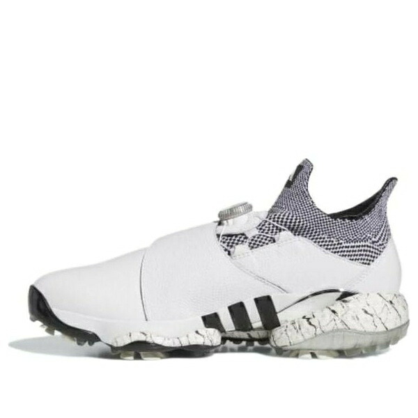 adidas アディダス メンズ スニーカー 【adidas Tour 360 Twin Boa 'White Black' GW2109】 サイズ US_7.5(25.5cm)|asty