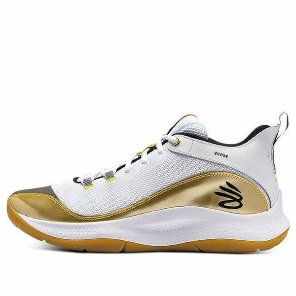 Under Armour アンダーアーマー メンズ スニーカー 【Under Armour 3Z5 NM 'White Metallic Gold' 3024764-106】 サイズ US_8(26.0cm)|asty