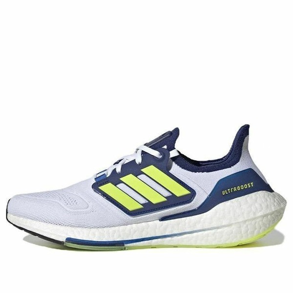 adidas アディダス メンズ スニーカー  【adidas UltraBoost 22 \u0027White Solar Yellow Blue\u0027 GX5466】  大きさ US_8(26.0糎)