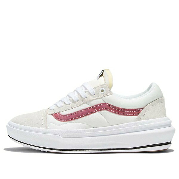 Vans バンズ メンズ スニーカー 【Vans Old Skool Overt ComfyCush 'White Red' VN0A7Q5ECPE】 サイズ US_5.5(23.5cm)｜asty