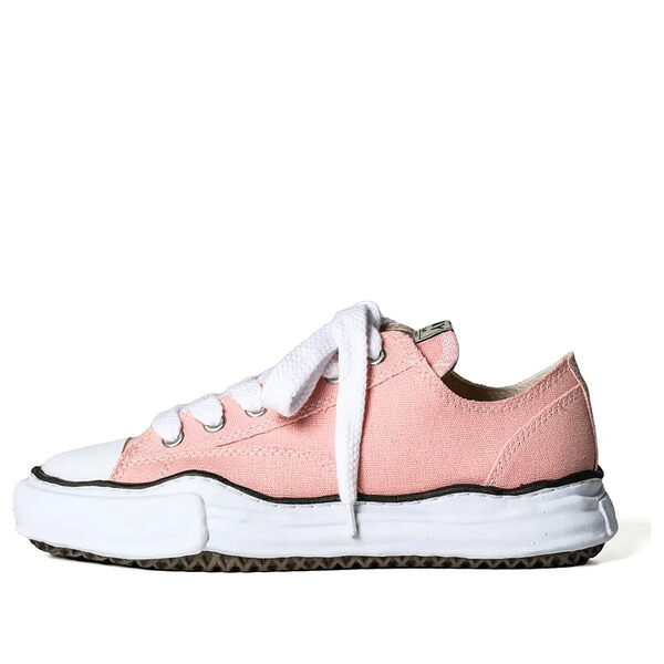 Maison MIHARA YASUHIRO ミハラヤスヒロ メンズ スニーカー  【Maison MIHARA YASUHIRO Peterson OG Sole Canvas Low \u0027Pink\u0027 A01FW702-PINK】  大きさ US_9(27.0糎)
