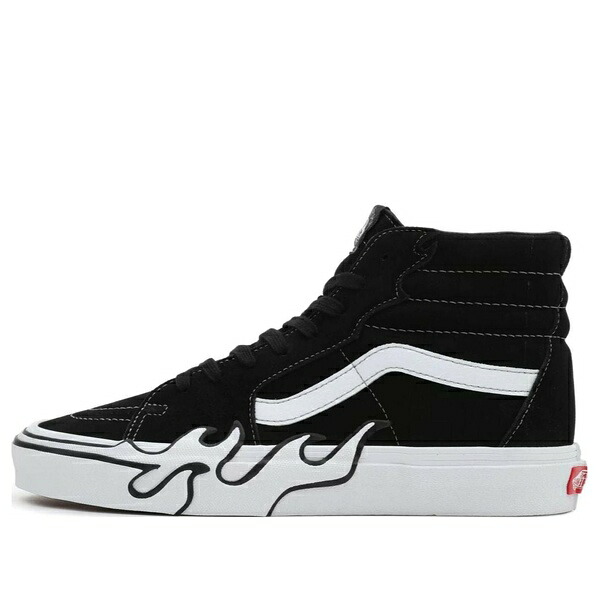 Vans バンズ メンズ スニーカー  【Vans SK8-Hi Flame \u0027Flame Black\u0027 VN0005UJBZW】  大きさ US_7(25.0糎)