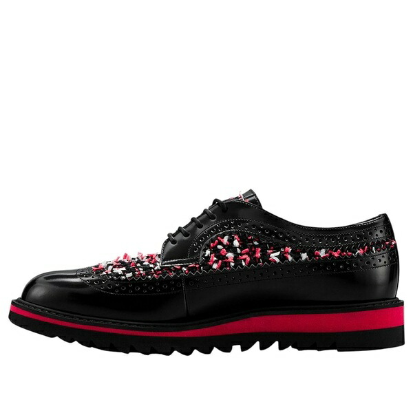 Onitsuka Tiger オニツカタイガー メンズ スニーカー 【The Onitsuka Brogue 'Black Classic Red' 1181A615-002】 サイズ US_12.5(30.5cm)|asty