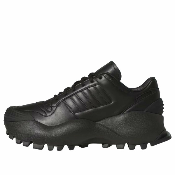adidas アディダス メンズ スニーカー  【adidas x Willy Chavarria Forum Boot Mid \u0027Black Carbon\u0027 HQ4880】  大きさ US_10.5(28.5糎)