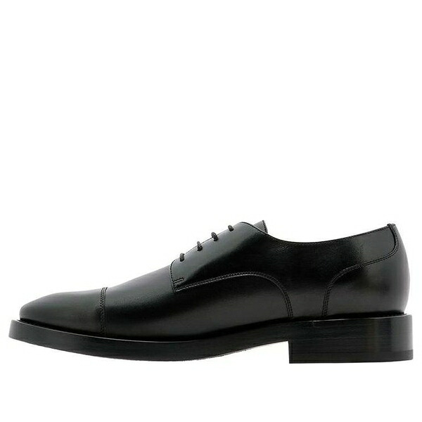 Balenciaga バレンシアガ メンズ スニーカー 【Balenciaga Logo Cap Toe Derby Shoes 'Black' 590716WA7201000】 サイズ US_6(24.0cm)｜asty