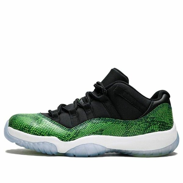 Jordan ジョーダン メンズ スニーカー  【Air Jordan 11 Retro Low \u0027Snake\u0027 528895-033】  大いさ US_7.5(25.5糎) 靴-スニーカー-メンズ靴