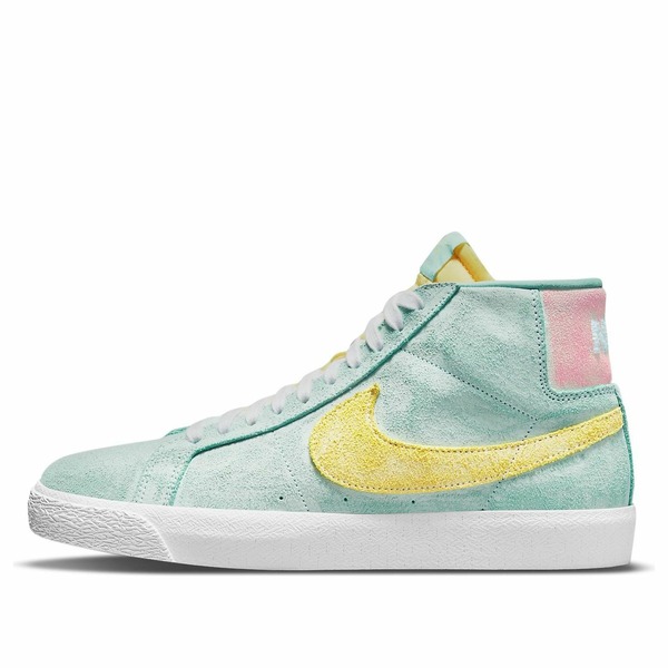 Nike ナイキ メンズ スニーカー  【Nike Zoom Blazer Mid Premium SB \u0027Light Dew Zitron\u0027 DA1839-300】  大きさ US_M_13
