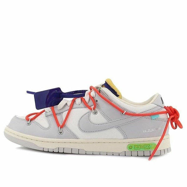 Nike ナイキ メンズ スニーカー 【Nike x Off-White Dunk Low 'Lot 23 of 50' DM1602-126】 サイズ US_10.5(28.5cm)｜asty