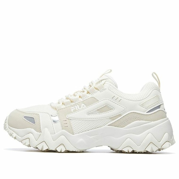 FILA フィラ レディース スニーカー  【(WMNS) FILA Oakmont low-top Running Shoes Beige F12W031111FSA】  大きさ US_8(25.0糎)