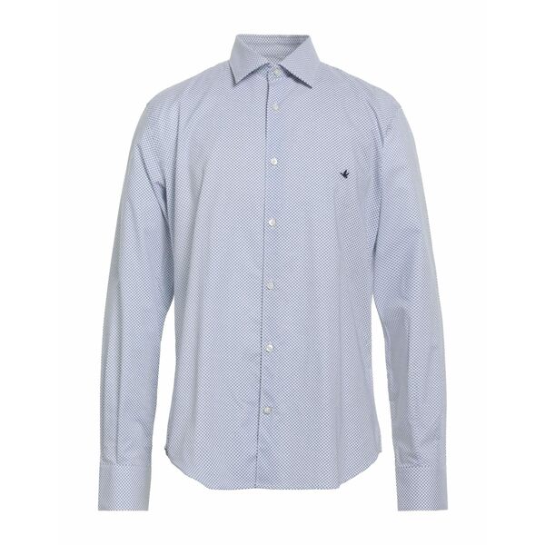 【送料無料】 ブルックスフィールド メンズ シャツ トップス Shirts White