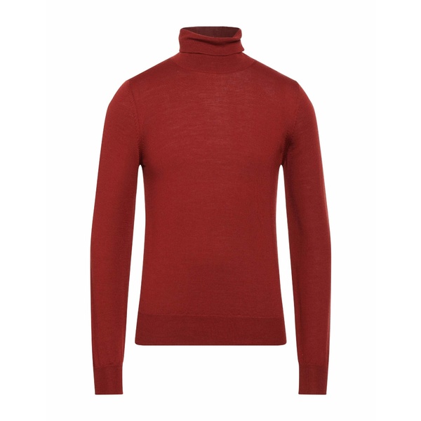 【送料無料】 ブイネック メンズ ニット&セーター アウター Turtlenecks Red