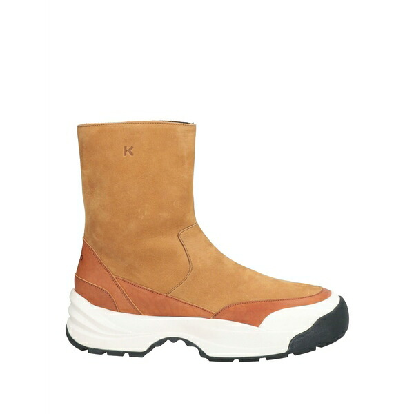 【送料無料】 ケンゾー メンズ ブーツ シューズ Ankle boots Beige