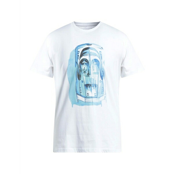 【送料無料】 ブガッティ メンズ Tシャツ トップス T-shirts White