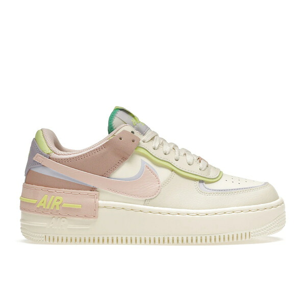 Nike ナイキ レディース スニーカー 【Nike Air Force 1 Low Shadow Cashmere (Women's)】 サイズ US_8(25.0cm) Cashmere/Pure Violet/Pink Oxford/Pale Coral